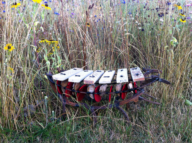 animal sculpture musicale de plein air